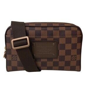 Louis Vuitton Bumbag Brooklyn Shoulder Bag Brown